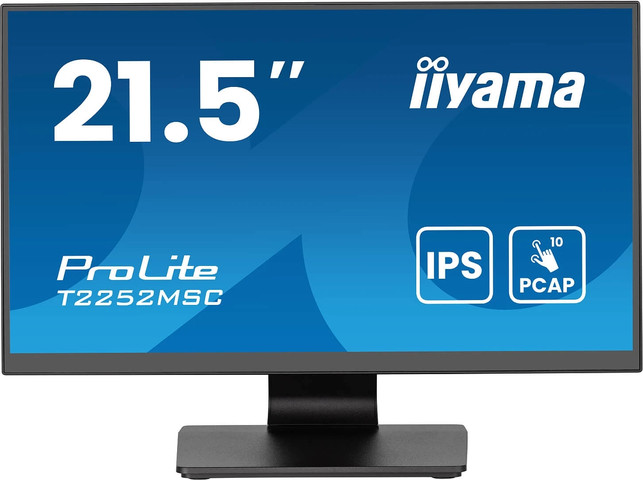 מסך מגע IIYAMA ProLite T2252MSC-B2AG 21.5" FHD IPS PCAP 10 נקודות מגע