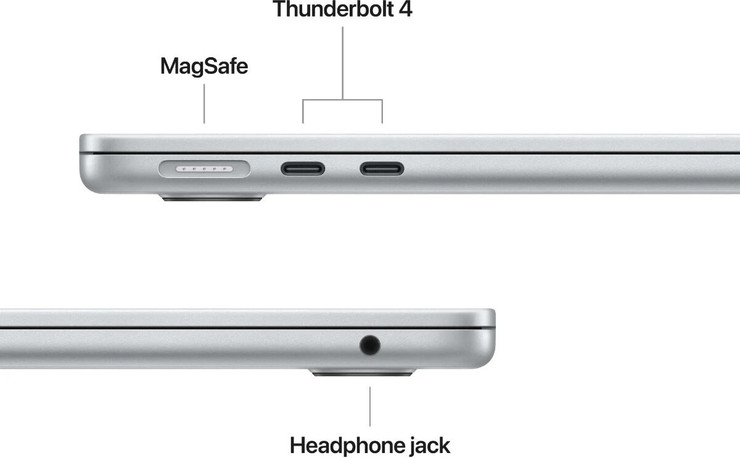 מחשב נייד Apple MacBook Air 13 M4 MW0W3HB/A