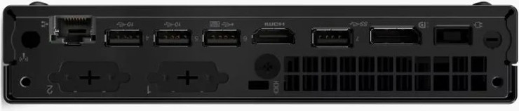 מחשב מיני Lenovo ThinkCentre M70q G5 Tiny דגם 12TD000PIV בצבע שחור