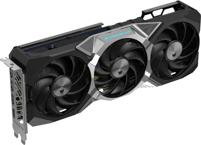 כרטיס מסך AMD Radeon RX 9070 XT OC של Acer בצבע שחור DP.Z4FWW.P01