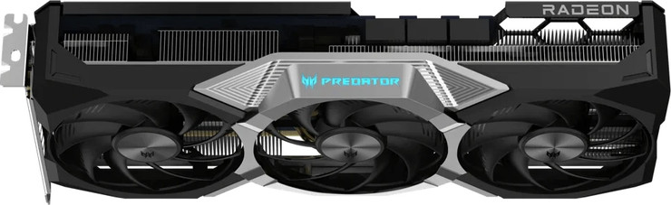 כרטיס מסך AMD Radeon RX 9070 XT OC של Acer בצבע שחור DP.Z4FWW.P01