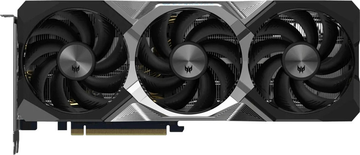 כרטיס מסך AMD Radeon RX 9070 XT OC של Acer בצבע שחור DP.Z4FWW.P01