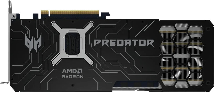 כרטיס מסך AMD Radeon RX 9070 XT OC של Acer בצבע שחור DP.Z4FWW.P01