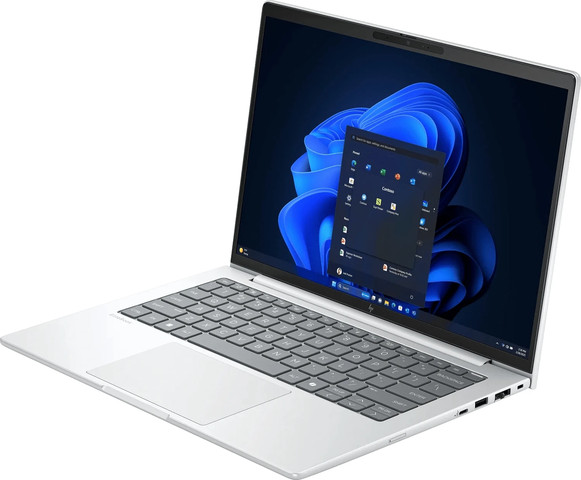 מחשב נייד HP EliteBook 8 G1i 14" AI בצבע כסף קרח A37M9ET