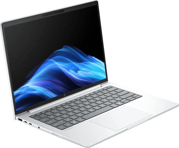 מחשב נייד HP EliteBook 8 G1i 14" AI בצבע כסף קרח A37M9ET