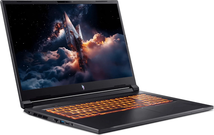 מחשב נייד Acer Nitro V17 AI Ryzen 7 350 בצבע שחור NH.QWKEC.002
