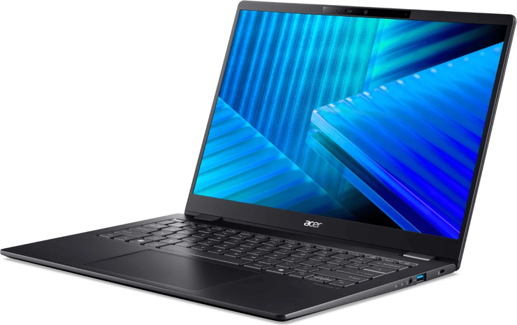 מחשב נייד Acer TravelMate P6 14 AI U7-256V בצבע שחור NX.BJMEC.001