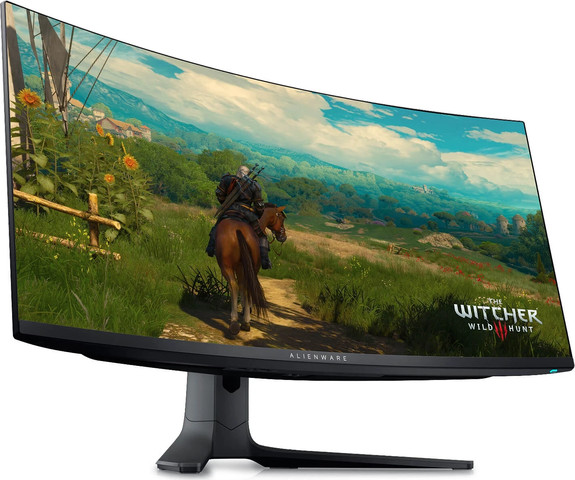 מסך מחשב גיימינג קעור Alienware AW3423DWF בגודל 34" בטכנולוגיית QD-OLED