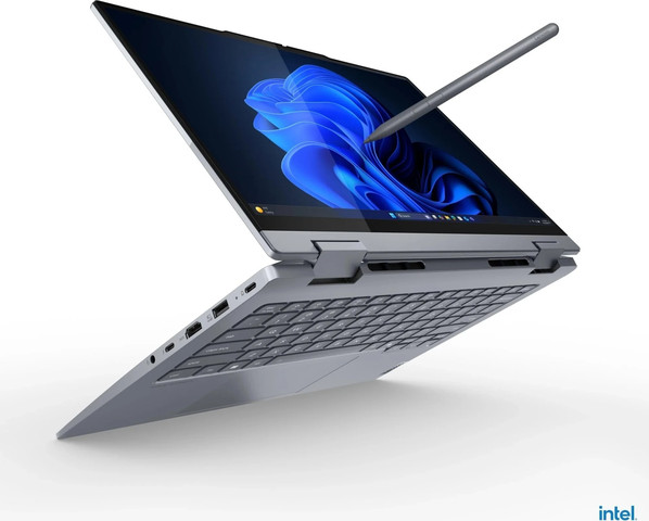 מחשב נייד Lenovo TB14 2in1 G5 Ultra 5 225U בצבע אפור 21SQ002LIV