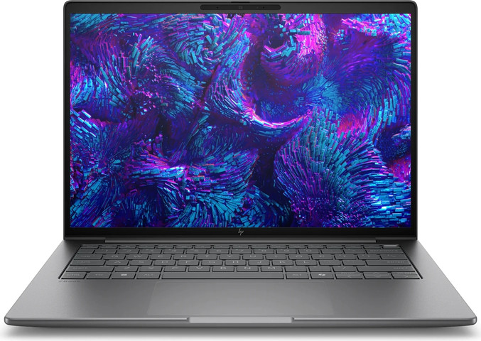 תחנת עבודה ניידת HP ZBook 8 G1i 14 U7-255H בצבע כסף מטאורי A3ZS9ET