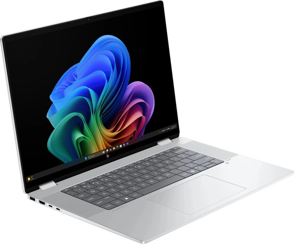 מחשב נייד HP OmniBook X Flip 16-as0002nj U7-258V בצבע כסף קרח BT0F4EA