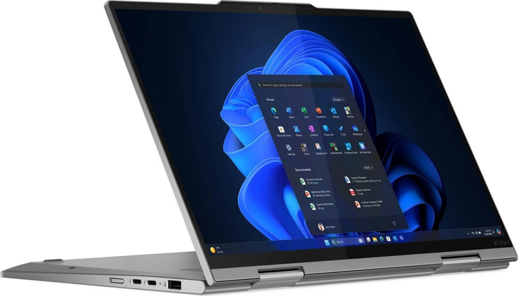 מחשב נייד Lenovo ThinkPad X1 2-in-1 Gen 10 בצבע Storm Grey 21Q000BFIV