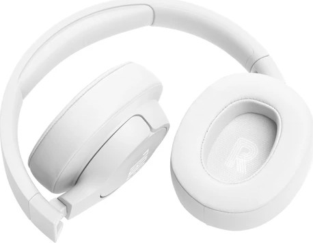 אוזניות אלחוטיות JBL Tune 720 בצבע לבן