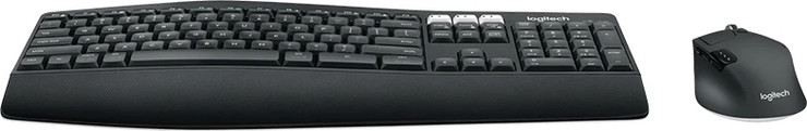 סט מקלדת ועכבר אלחוטי Logitech MK850 Performance בצבע אפור