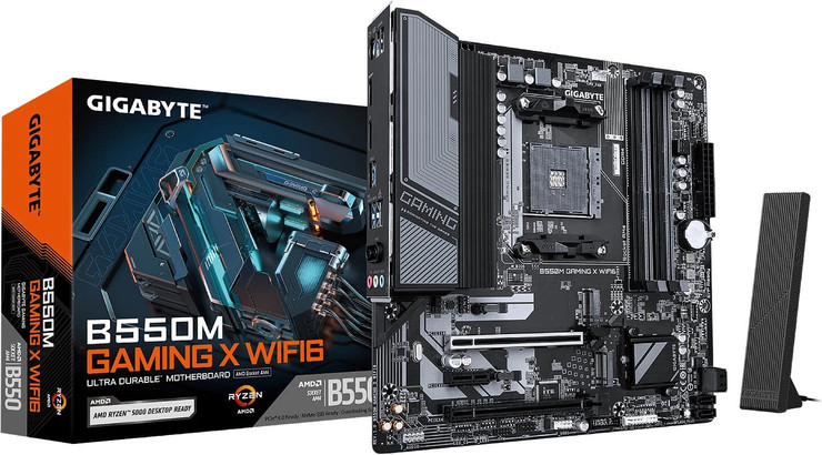 לוח אם Gigabyte B550M GAMING X WIFI6
