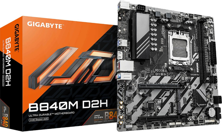 לוח אם Gigabyte B840M D2H