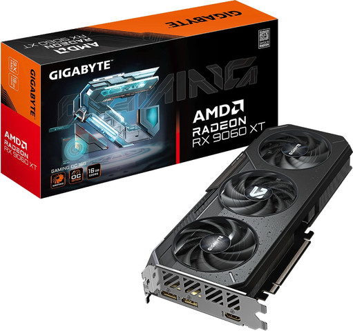 כרטיס מסך Gigabyte Radeon™ RX 9060 XT GAMING OC 16G