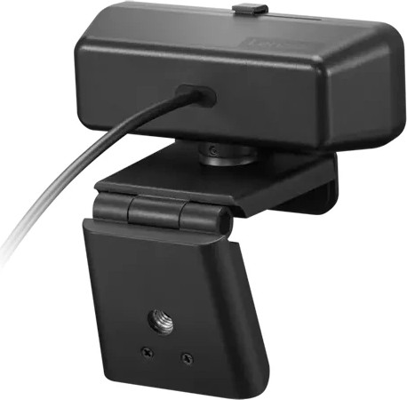 מצלמת אינטרנט Lenovo Essential FHD Webcam Gen 2 בצבע שחור
