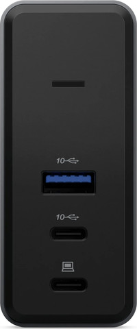 תחנת טעינה LENOVO GaN בצבע שחור 40BD0065EU