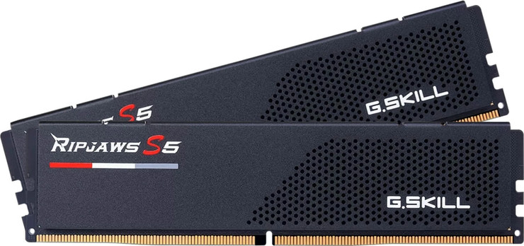 זיכרון G.Skill Ripjaws S5 DDR5 32GB (2x16GB) 6000 CL30 בצבע שחור