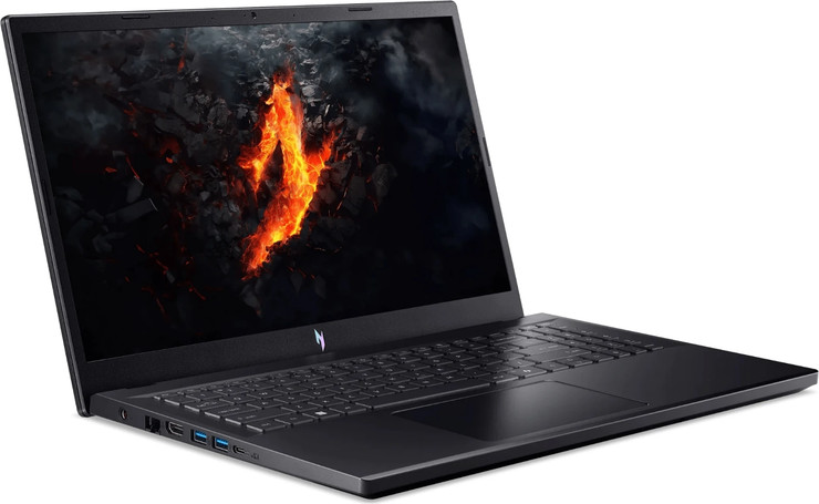 מחשב נייד Acer Nitro ANV15 Ryzen7-7735HS NH.QPEEC.00K בצבע שחור