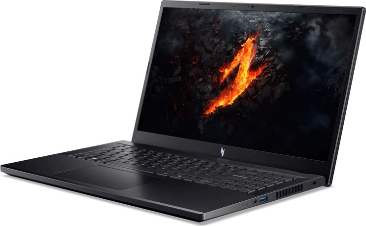 מחשב נייד Acer Nitro ANV15 Ryzen7-7735HS NH.QPEEC.00K בצבע שחור
