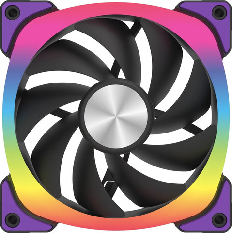 מאוורר Super Flower NEON ARGB 140mm צבע שחור 3xמאווררים