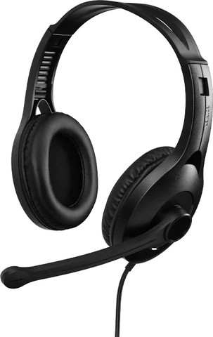אוזניות USB Edifier K800 עם מיקרופון בצבע שחור