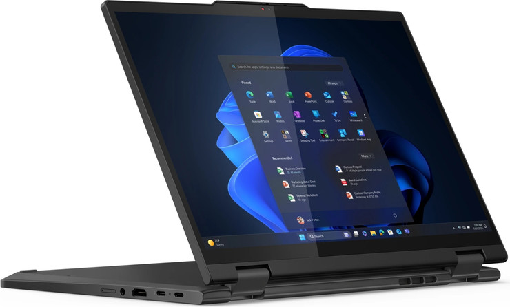 מחשב נייד Lenovo ThinkPad T14s 2-in-1 21R30056IV בצבע שחור