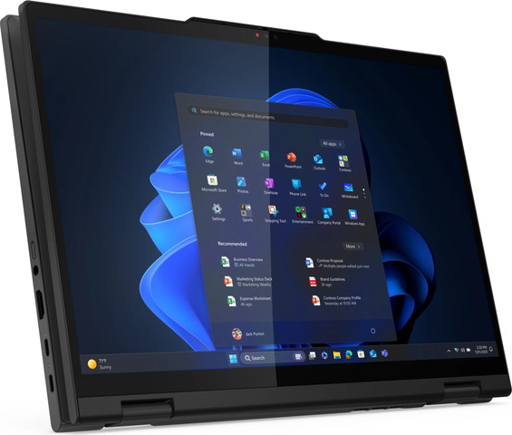 מחשב נייד Lenovo ThinkPad T14s 2-in-1 21R30056IV בצבע שחור