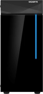 מארז מחשב Gigabyte C200 Glass Mid-tower RGB בצבע שחור