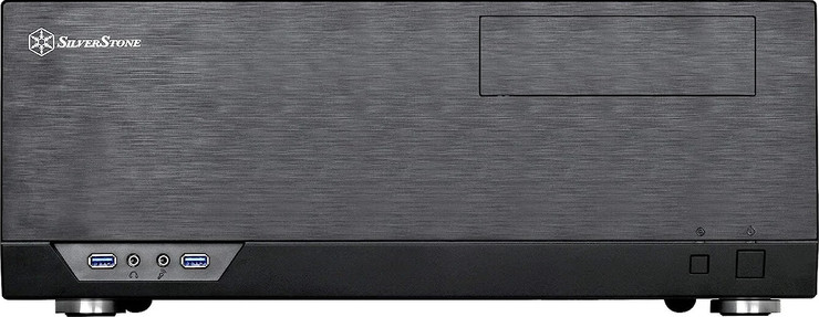 מארז מחשב SilverStone GD09 בצבע שחור