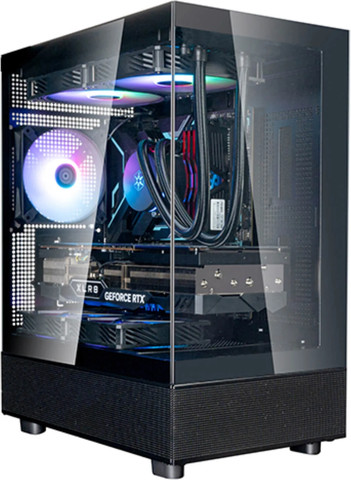 מארז מחשב SilverStone Lucid 04 Black