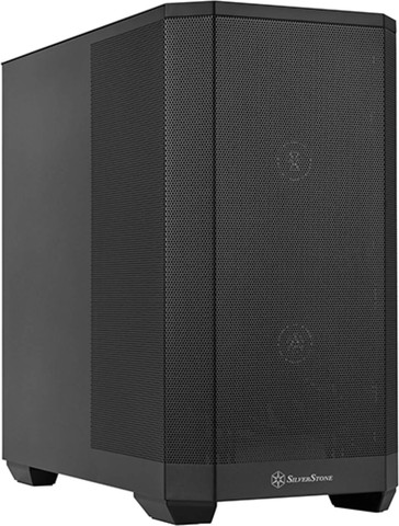 מארז מחשב SilverStone SETA H2M צבע שחור