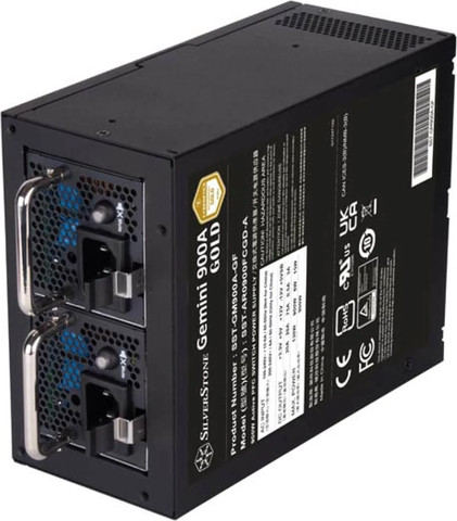 ספק כוח SilverStone Gemini 900A 900W Redundant Gold