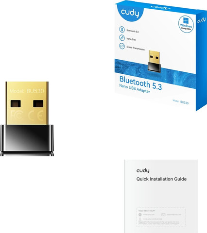 מתאם USB זעיר CUDY BU530 Bluetooth 5.3