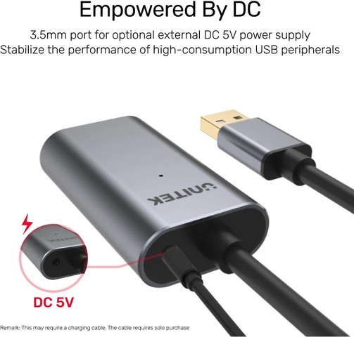 כבל הארכת USB 2.0 באורך 40 מטר UNITEK Y-276