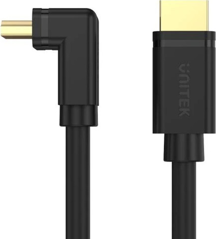 כבל HDMI 2.0 זווית ישרה 270° באורך 3 מטר UNITEK