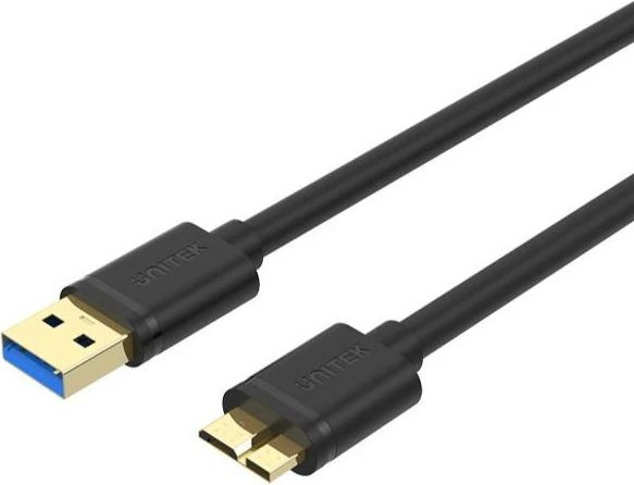 UNITEK כבל טעינה USB 3.0 ל-Micro-B באורך 1.5 מ' בצבע שחור