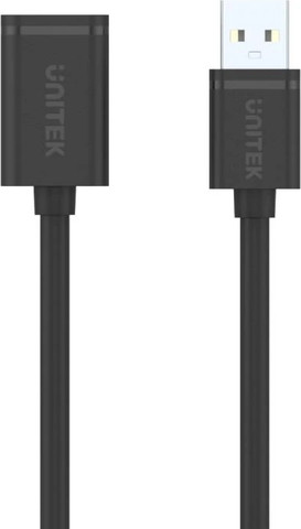 כבל USB 2.0 UNITEK Type-A (M) ל-Type-A (F) באורך 3 מטר