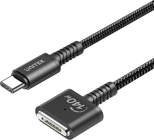 כבל טעינה UNITEK USB-C לחיבור Magsafe 3 באורך 1 מטר