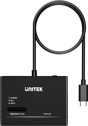 מתאם UNITEK S1232A למארז NVMe M.2 SSD