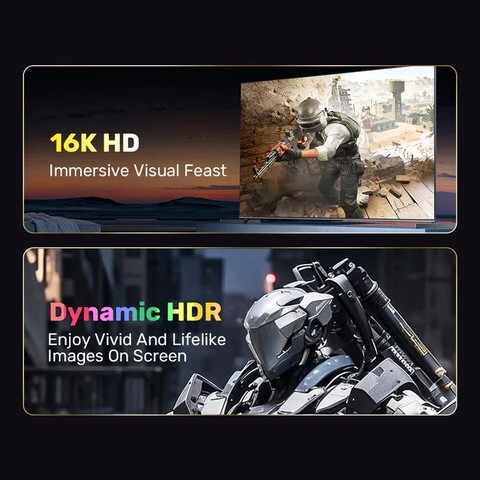 כבל Displayport UNITEK 1.5 מטר ברזולוציה עד 16K@60Hz
