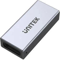 מתאם USB-C USB4 נקבה-נקבה UNITEK A1036GY בצבע אפור חלל
