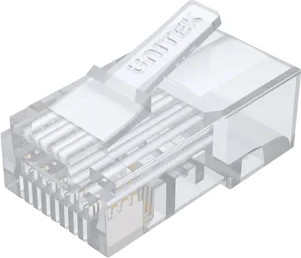 מחבר רשת RJ45 CAT UNITEK קופסא 100 יח'