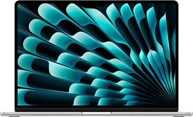מחשב Apple MacBook Air 13 M5 Chip 10-Core CPU, 10-Core GPU, 1TB SSD Storage, 16GB Unified Memory - צבע Silver - מקלדת עברית / אנגלית - דגם Z1L1000E7