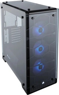 מארז מחשב Corsair Crystal 570X RGB ATX צבע שקוף