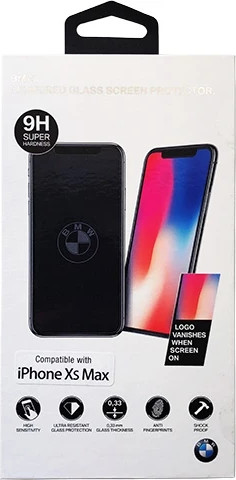 זכוכית מגן BMW לאייפון XS MAX CG MOBILE דגם BMTGMI65TR