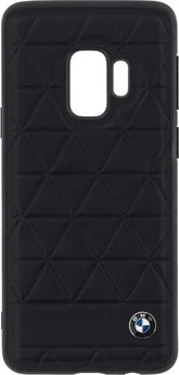 מארז עור אמיתי Galaxy S9 BMW EMBOSSED HEXAGON צבע שחור