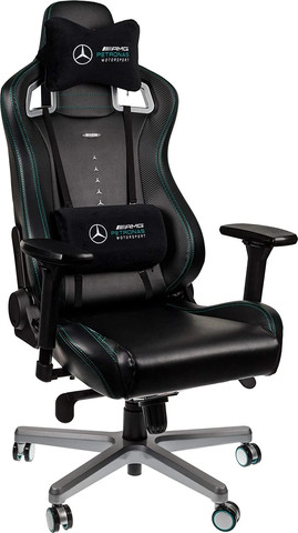 Noblechairs כסא מנהלים Mercedes AMG Petronas Motorsport Edition NBL-PU-MAP-001